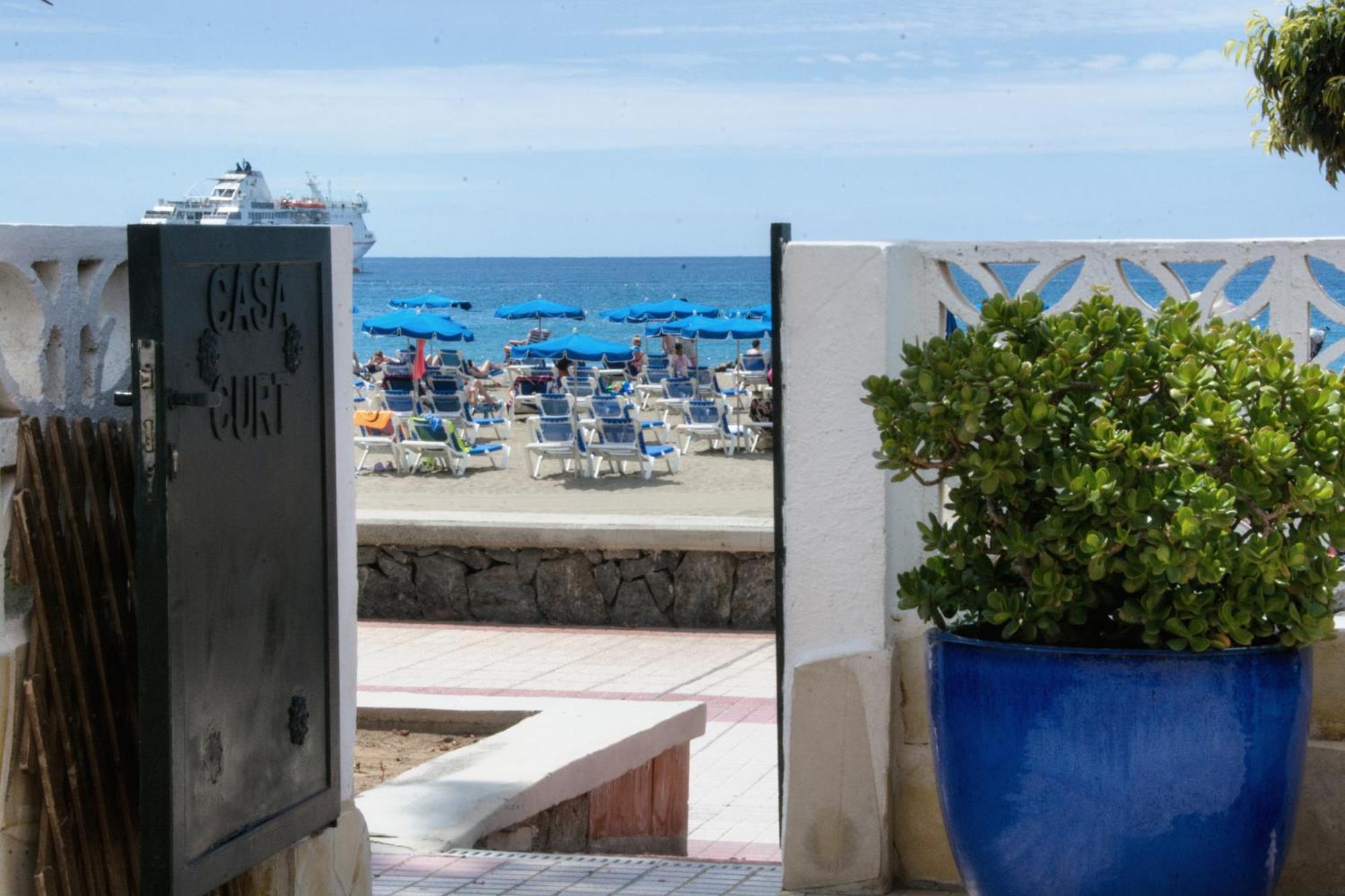 Вилла Casa Curt, Vista Mar Y Playa Арона Экстерьер фото
